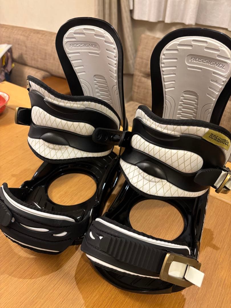 ROSSIGNOL スノーボード ビンディング ブラック/ホワイト