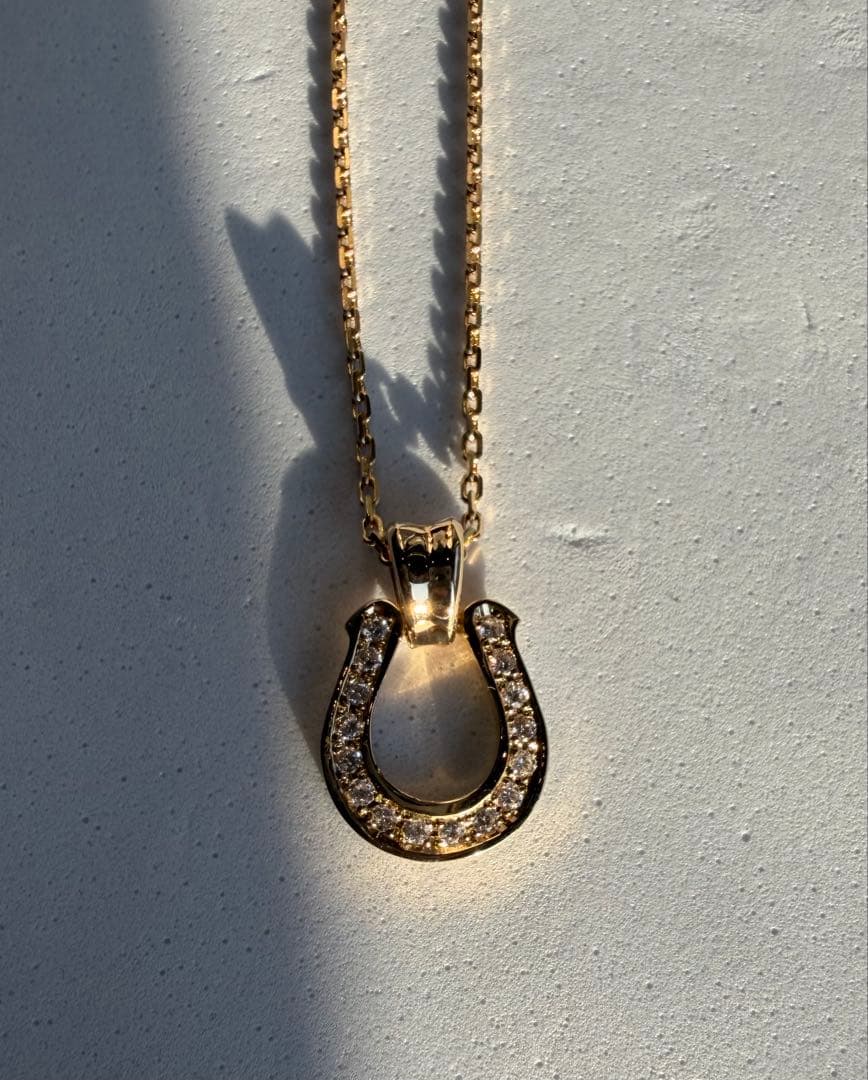 【美品】Sympathy of Soul K18 ホープシュー ネックレス