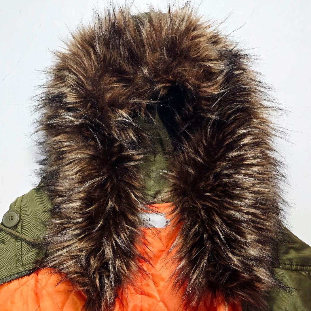 【美品】AZUL BY MOUSSY 短丈　N-2B 平成　Y2K ギャル　M