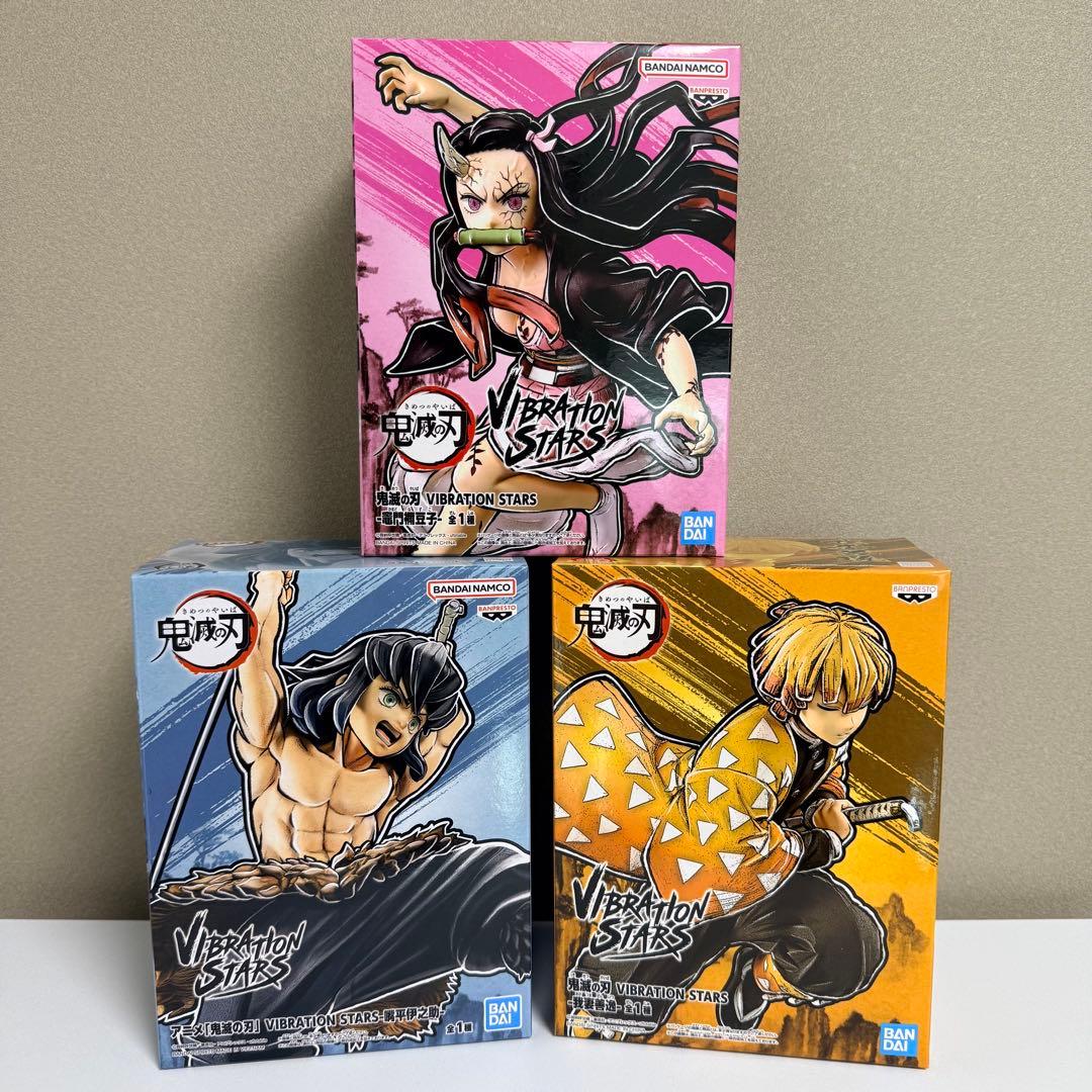 【未開封】鬼滅の刃VIBRATION STARS フィギュア3体セット 鬼滅の刃 VIBRATION STARS 他10体セット 未開封 85 - メルカリ