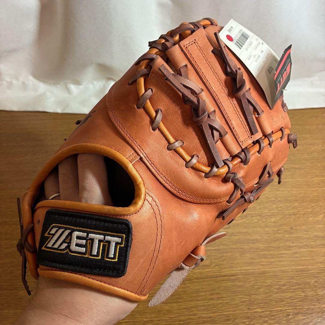 ZETT 一般軟式 ファーストミット 新品未使用 日本製 ゼット（ZETT） 野球 一般軟式 ファーストミット 右投げ 左投げ ZETT