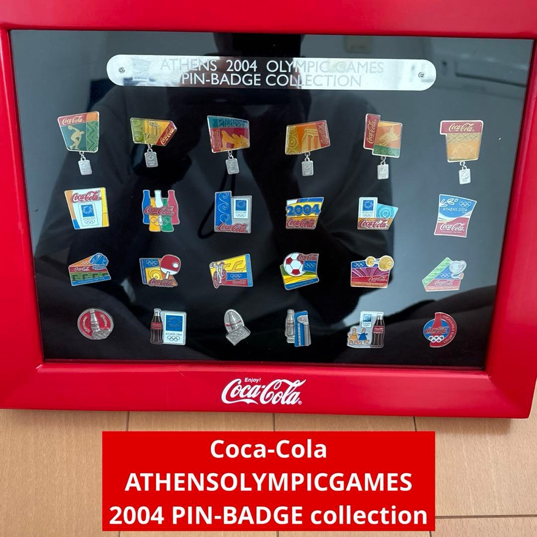 Coca-Cola コカコーラピンバッジコレクション 2004アテネオリンピック