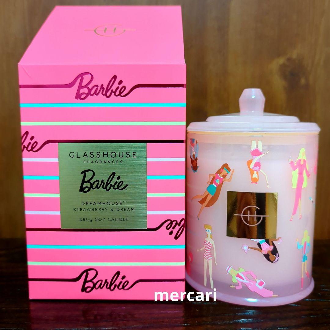 グラスハウス バービー キャンドル Barbie バービー ファッショニスタ ピンクシャイニードレス | ドール