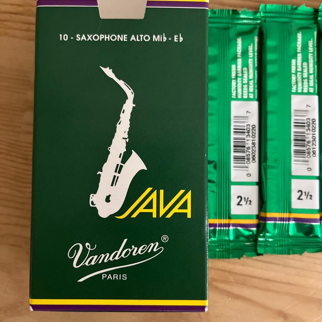 バンドレン アルトサックスリード JAVA 7枚/2半 - メルカリ