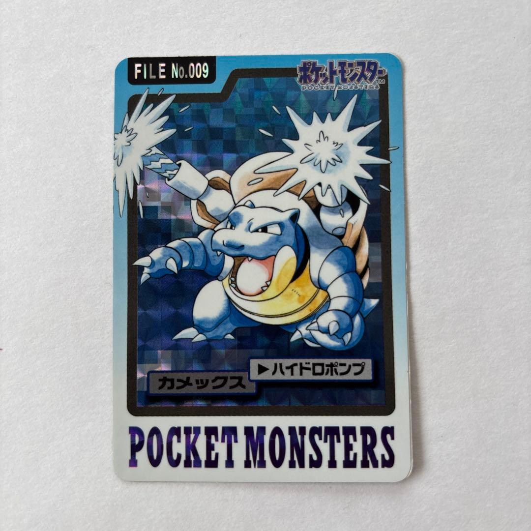 バンダイ ポケモン カードダス4弾 カメックス(キラ) No.009 - メルカリ