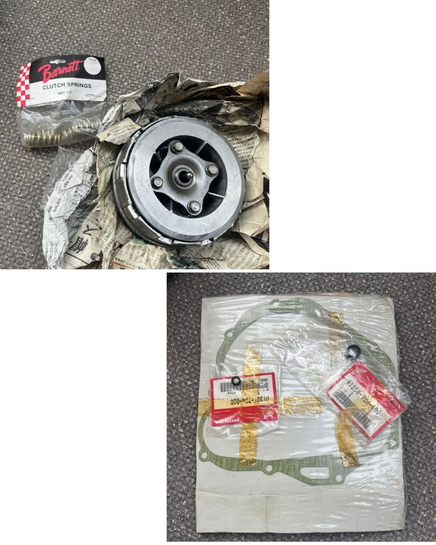 クラッチ ASSY CB400F (旧ヨンフォア ) 1770□CB400F 軽クラ(R) ※クラッチが超軽い！ ヨンフォア : 絶版バイク