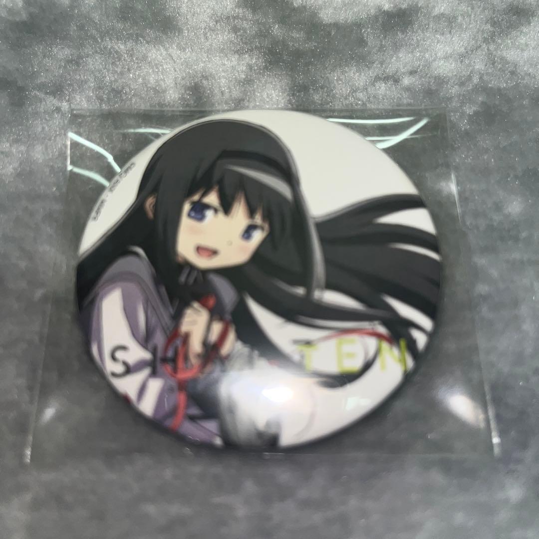 魔法少女まどか☆マギカ　暁美ほむら　　シャフトワークス　缶バッジ　シャフトテン