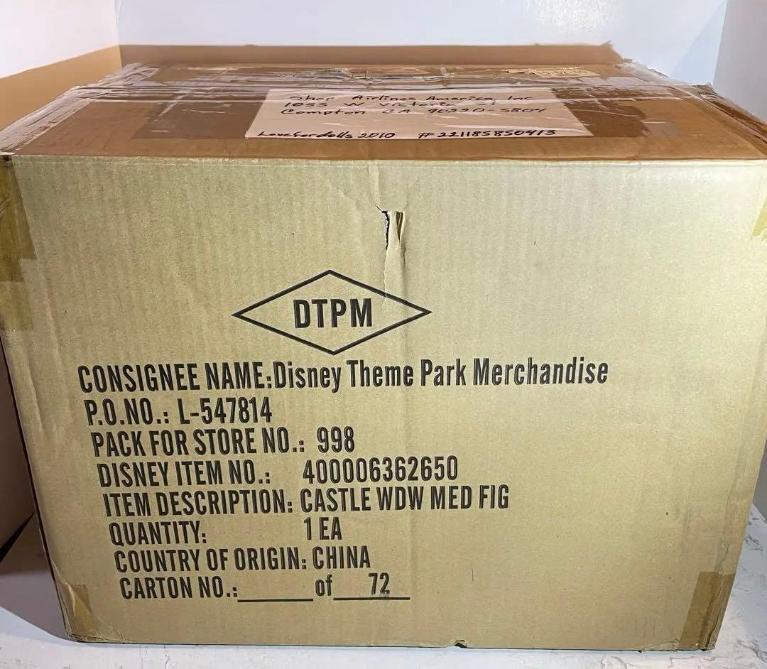 レア WDW シンデレラ城 キャッスル ディズニー フィギュアリン