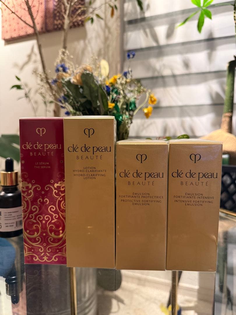 クレドポーボーテ　ルセラム化粧水乳液4点セット　新品未開封資生堂