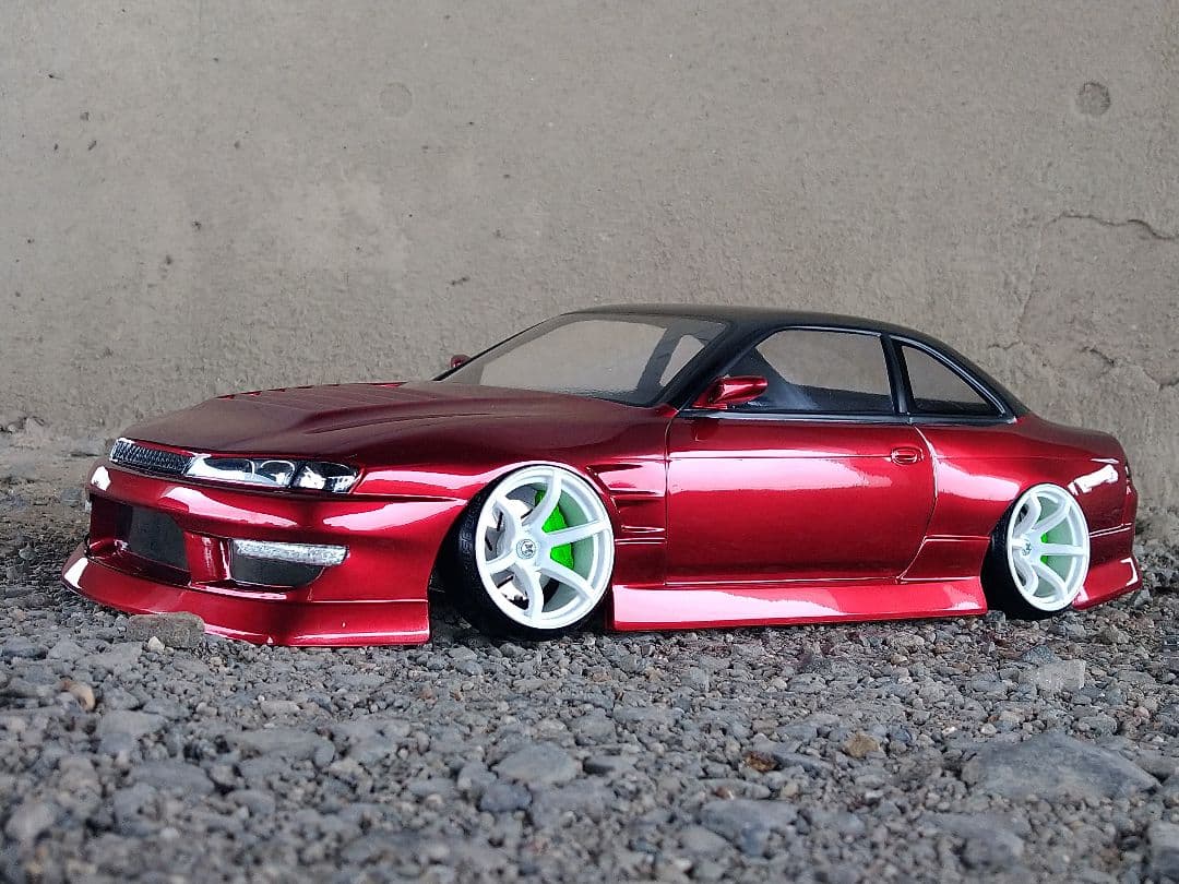 パンドラRC S14シルビア BN Sports 製作済ラジコンボディ - メルカリ