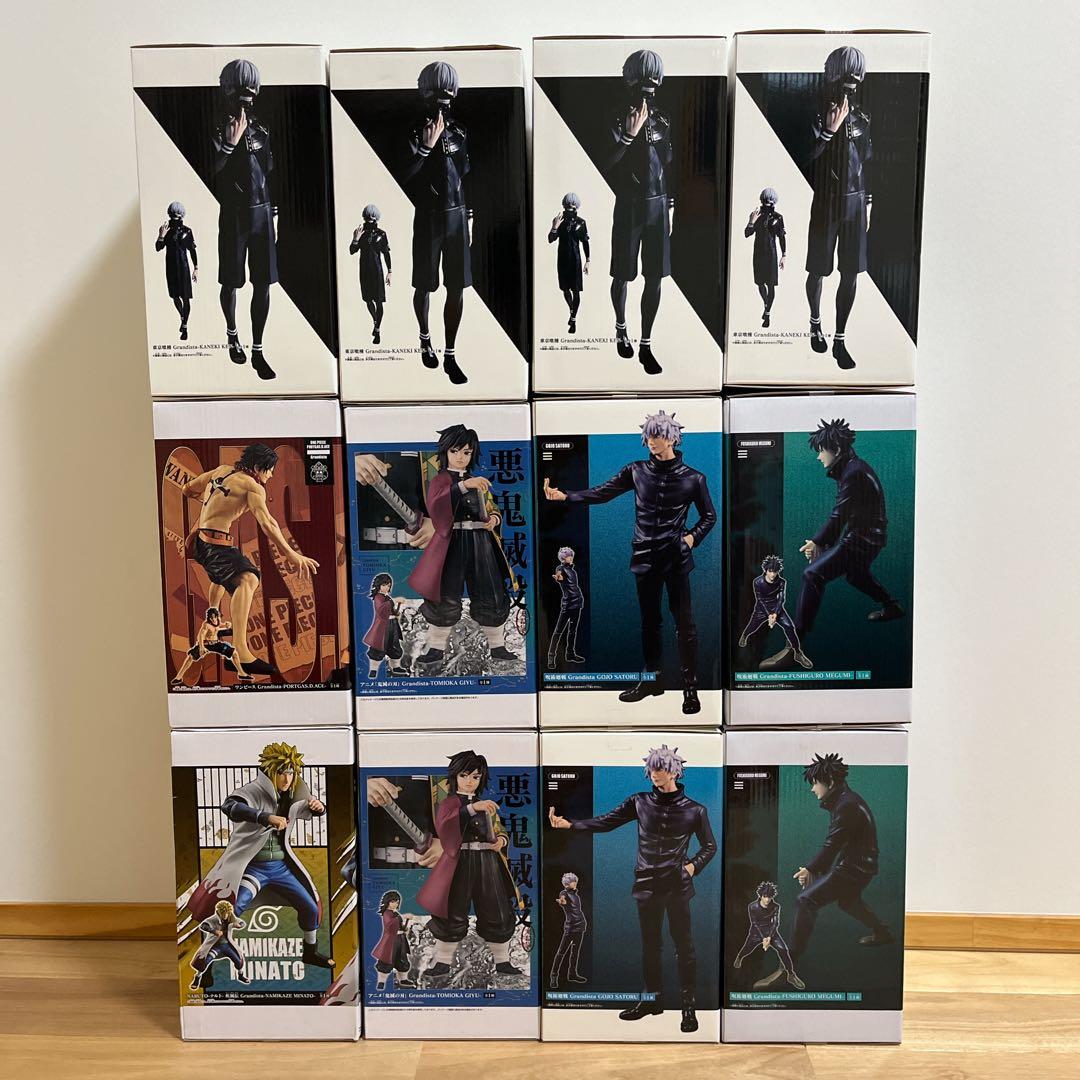 Grandista フィギュア 12体セット 呪術廻戦 東京喰種 他 - メルカリ