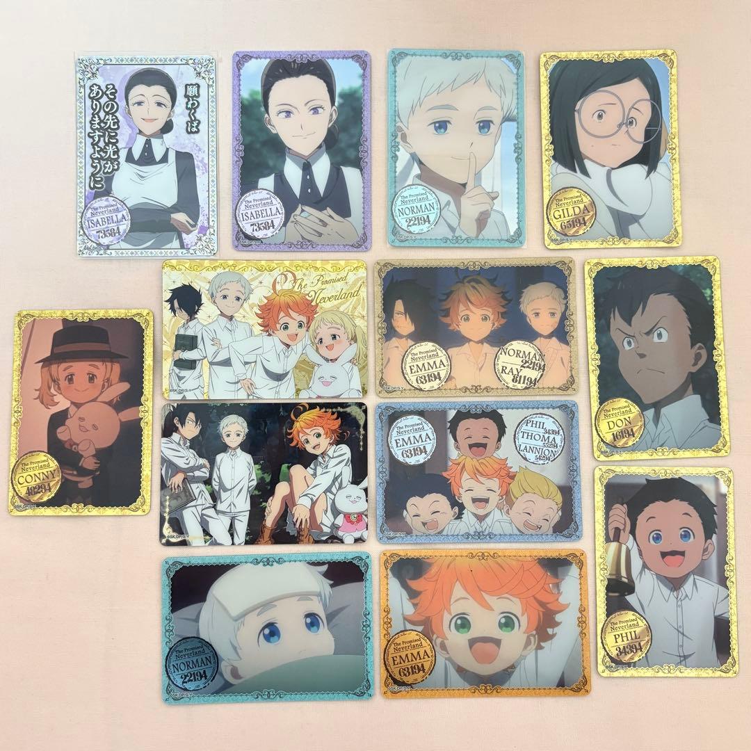 約束のネバーランド 約ネバ グッズセット エマ レイ ノーマン 缶バッジ