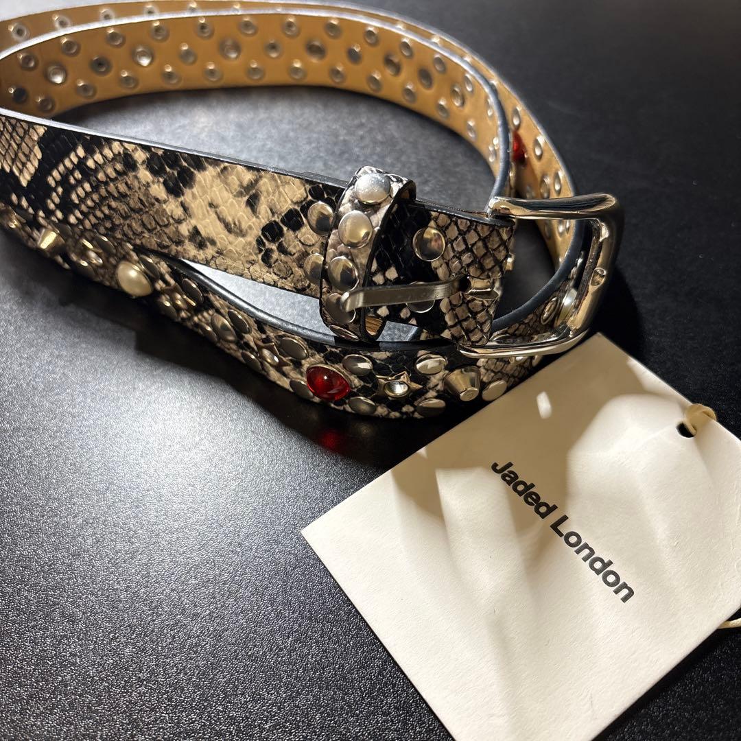 小物 Jaded London Snake Star Studded Belt