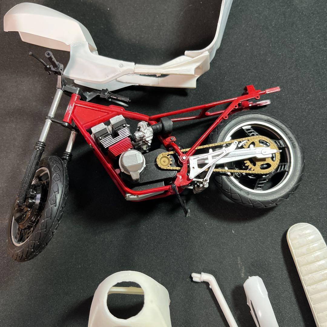 バイク プラモ 1/12 アオシマ ジャンク レジン CBX400F - メルカリ