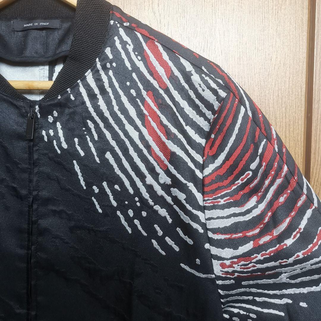 GACKT着用 EMPORIO ARMANI 指紋柄ボンバージャケット 52 - メルカリ