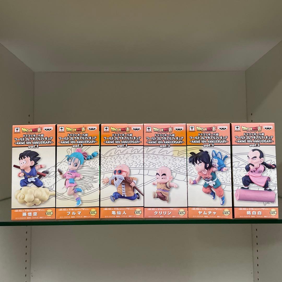 ドラゴンボール超　ワールドコレクタブルフィギュア　アニメ30th