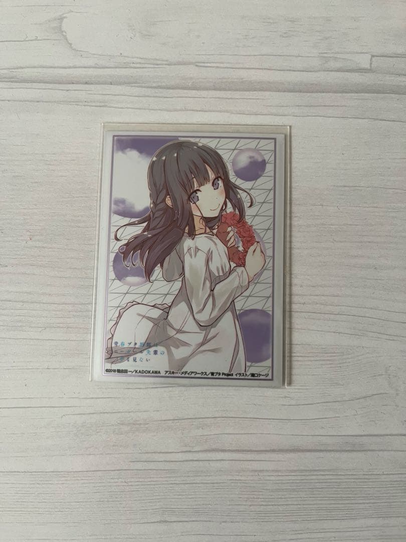 ヴァイスシュヴァルツ 青ブタ ダブルヒロインデッキ おまけ付き - メルカリ