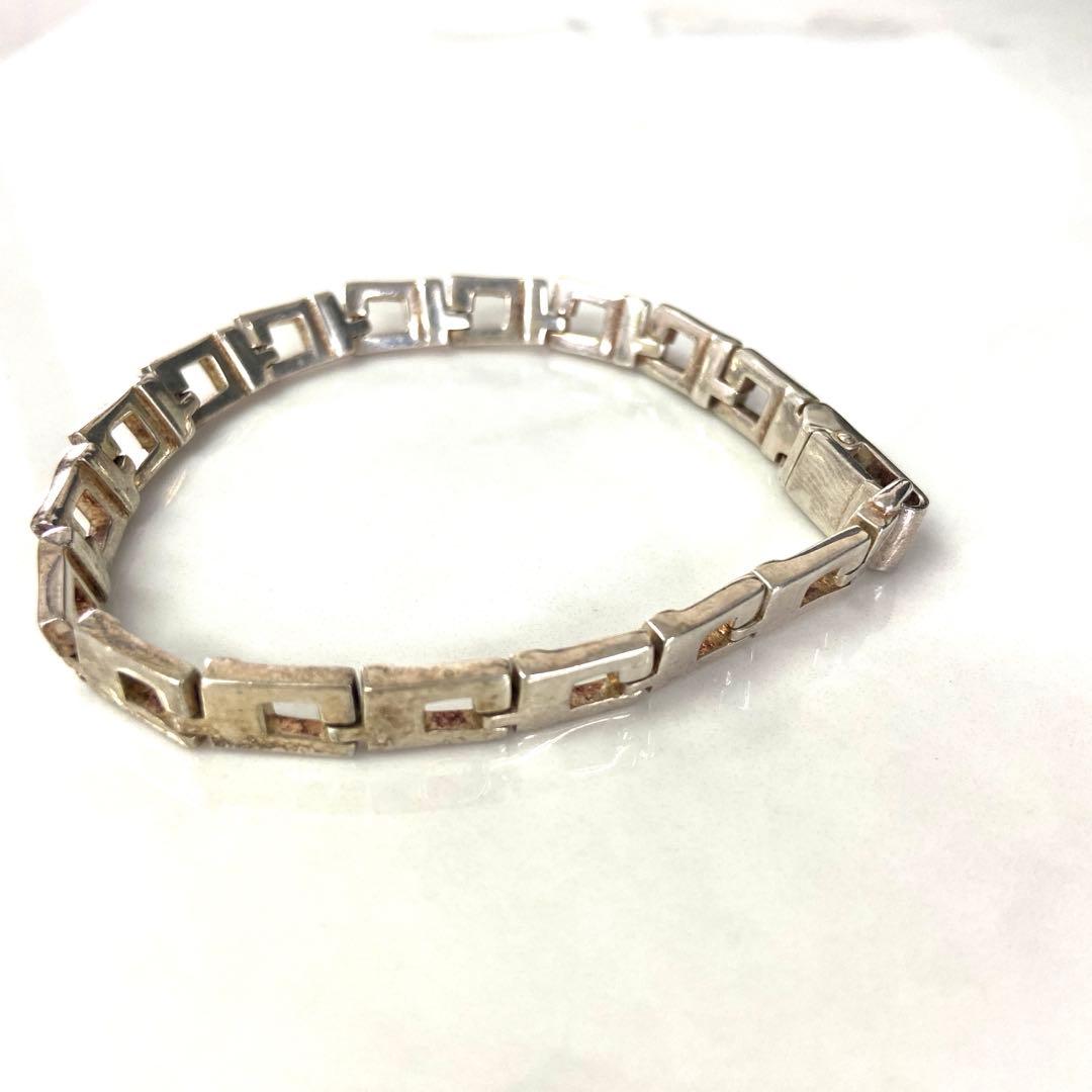 ♪GUCCI グッチブレスレットGロゴ