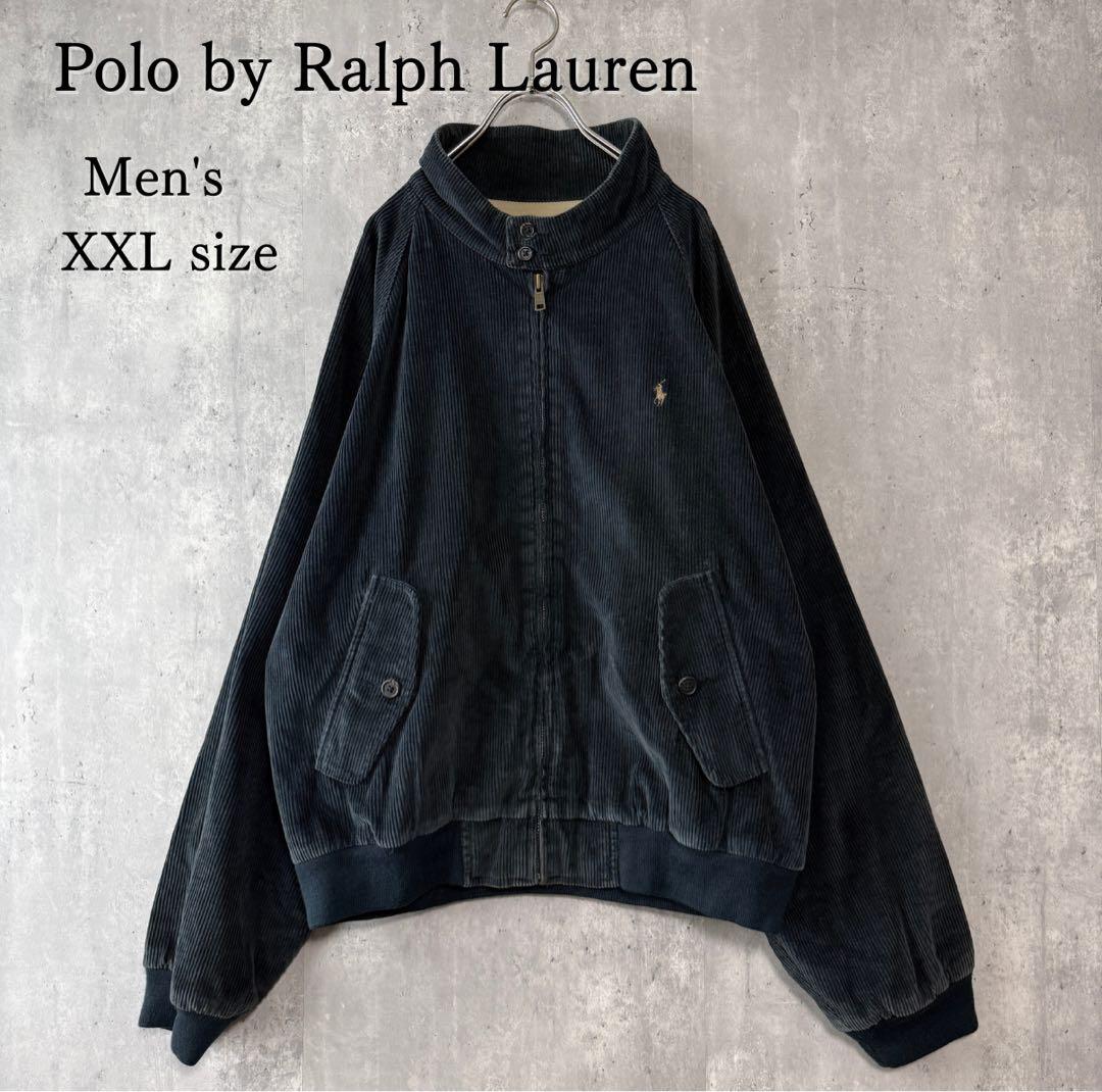 ラルフローレン 90s コーデュロイスイングトップ 金刺繍 XXL 希少 美品