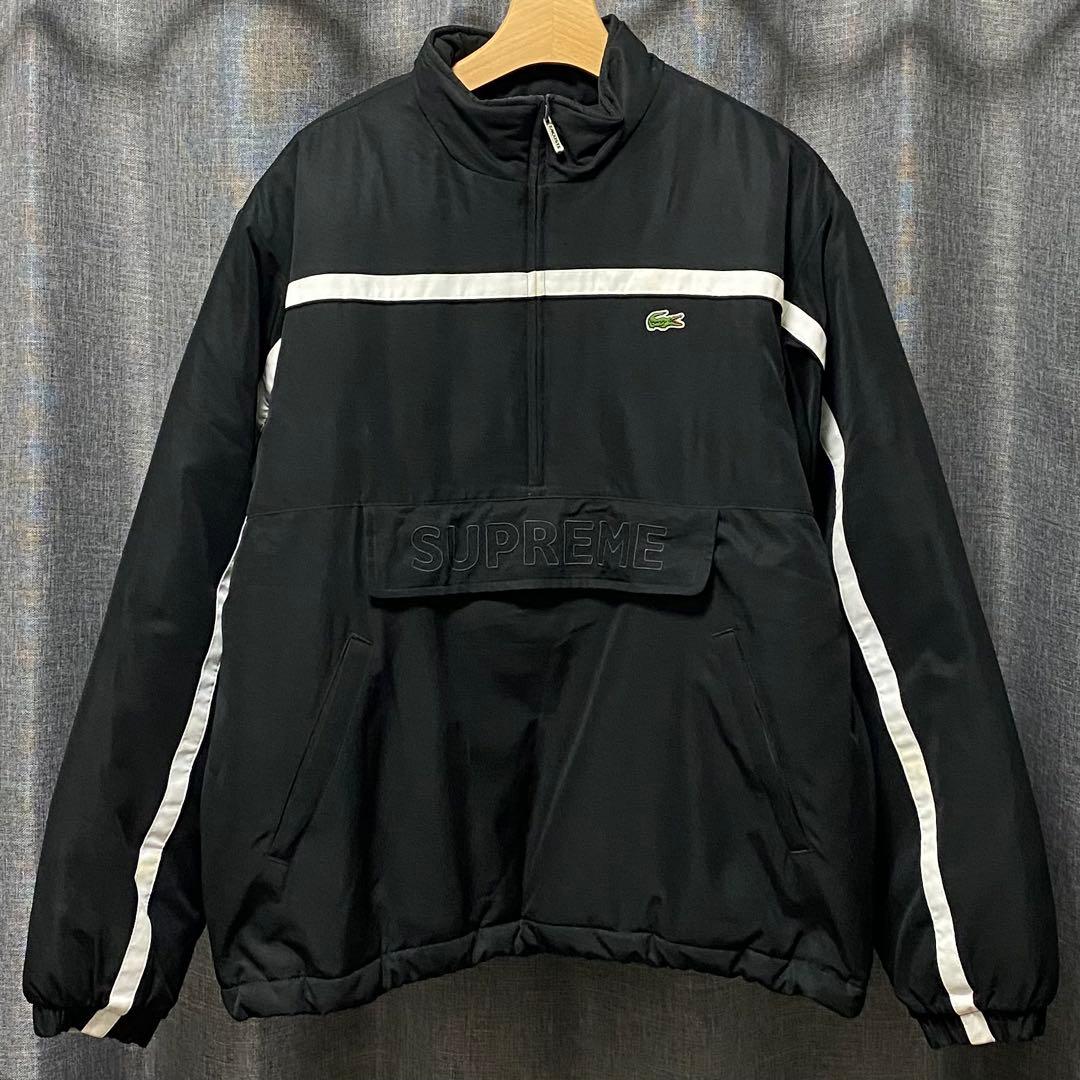 ジャケット・アウター SUPREME x LACOSTE Puffy HalfZip Pullover