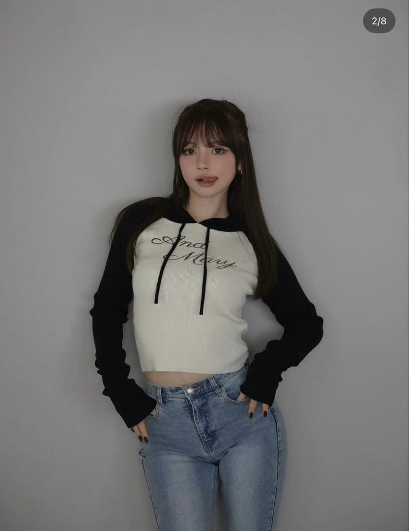 トップス Letter mary logo tops