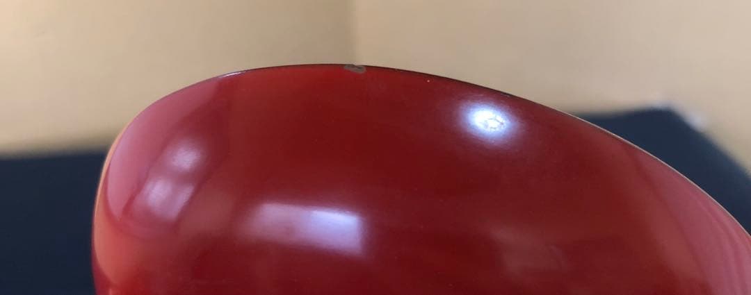 《レ》朱塗 鶴亀蒔絵 蓋内金 吸物椀5客 木製漆器 時代　251110う5