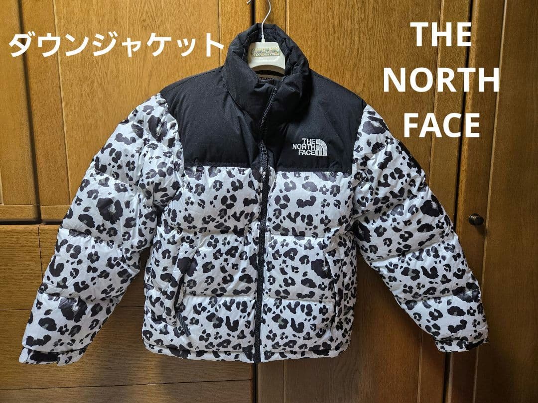 THE NORTH FACE ダウンジャケット ヒョウ柄 中古 THE NORTH FACE ノースフェイス レオパード柄 ダウンジャケット