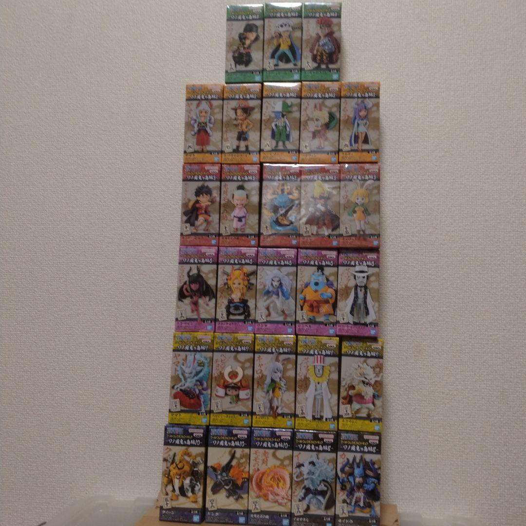 ワンピースワールドコレクタブルフィギュア　ワノ国鬼ヶ島編まとめ売り Amazon.co.jp: ワンピース ワールドコレクタブルフィギュア ワノ国