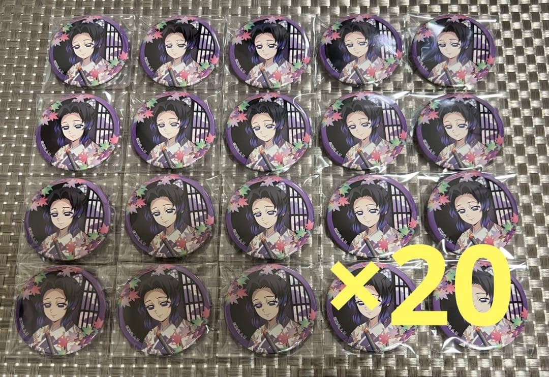 鬼滅の刃 缶バッジ 胡蝶しのぶ 京まふ