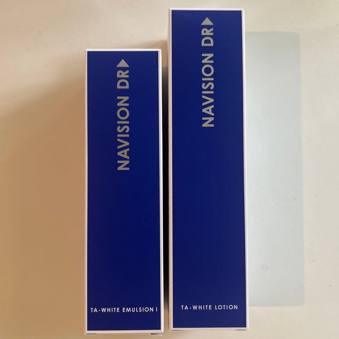 未開封　ナビジョンDR TAホワイトローション＆エマルジョン