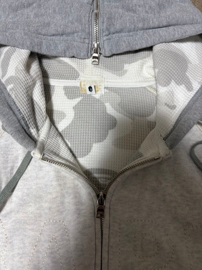 A BATHING APE BAPE N2-b zip parker 迷彩