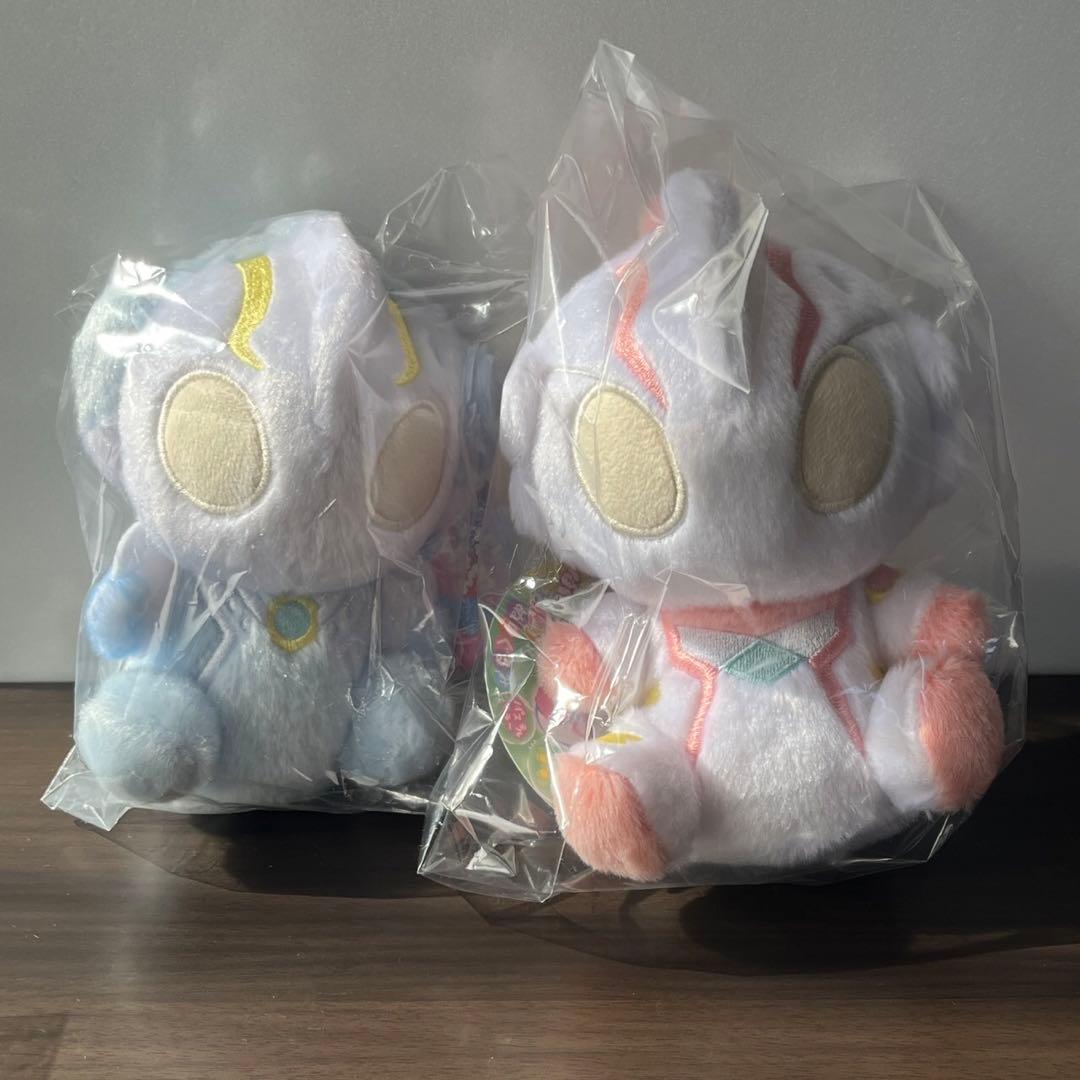 ふわふわお座りぬいぐるみ ウルトラマンメビウス ウルトラマンヒカリ