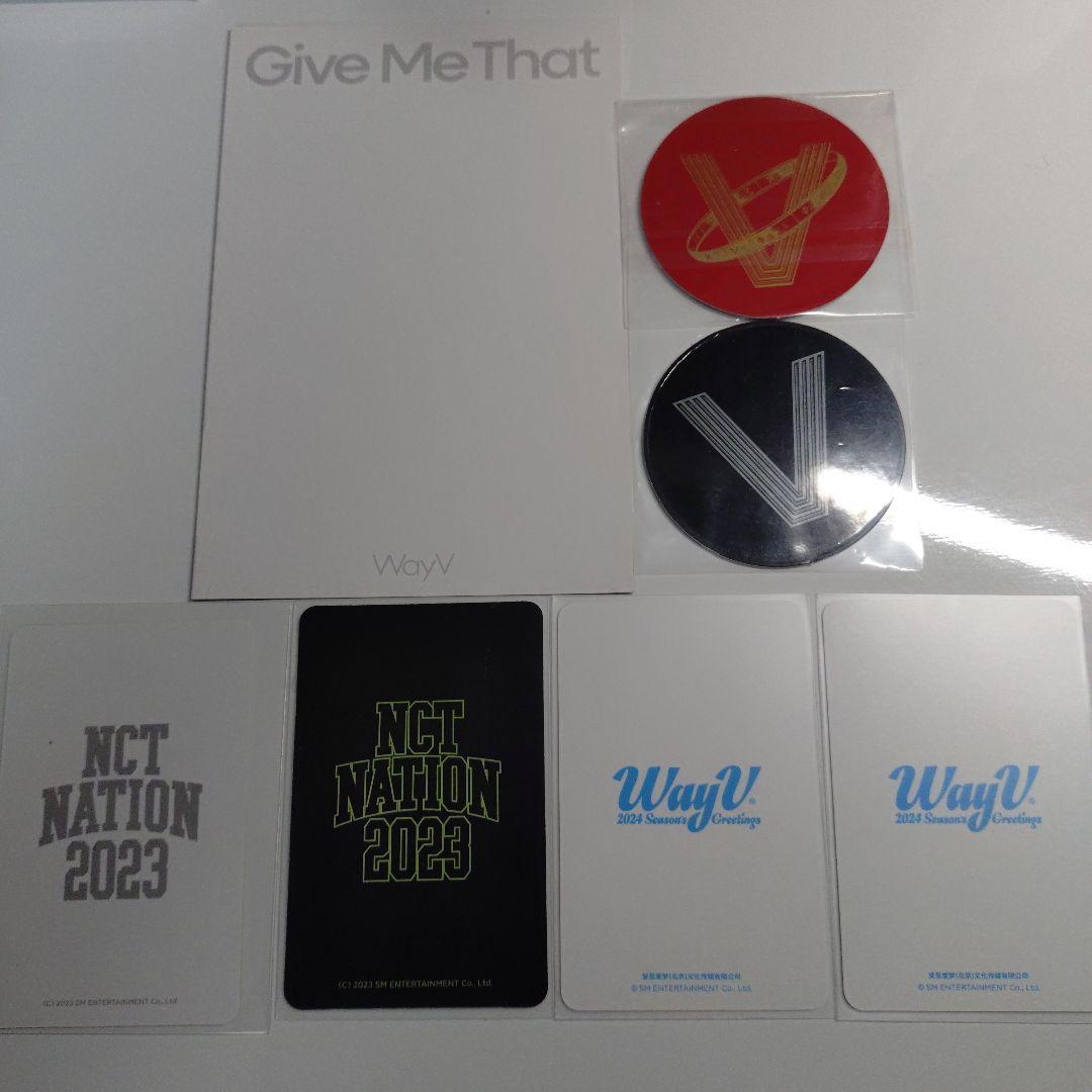 WayV NCT TEN テン ヤンヤン クン シャオジュン ヘンドリー カード