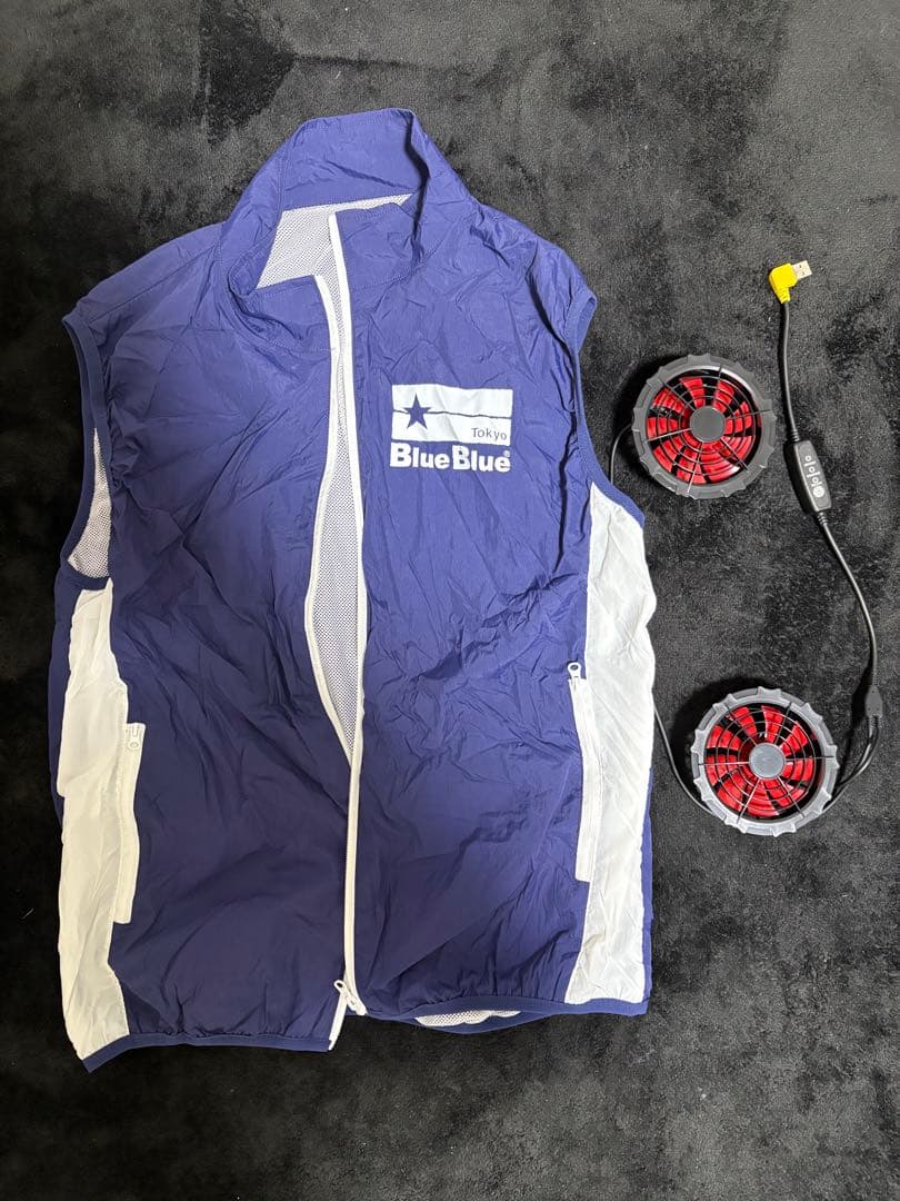 BlueBlue 空調服 冷却機能付き