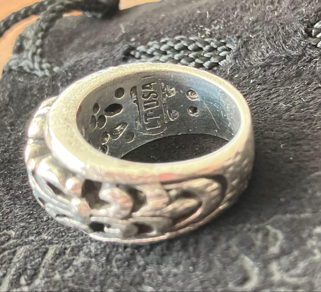 LEATHERS AND TREASURES フィリグリークロスリング