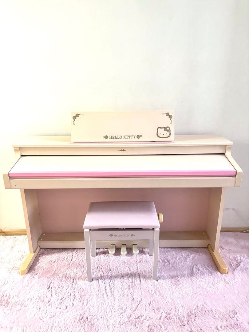 可愛い♡ハローキティ♡ 電子ピアノ APOLLO限定品 ピンク色 レア