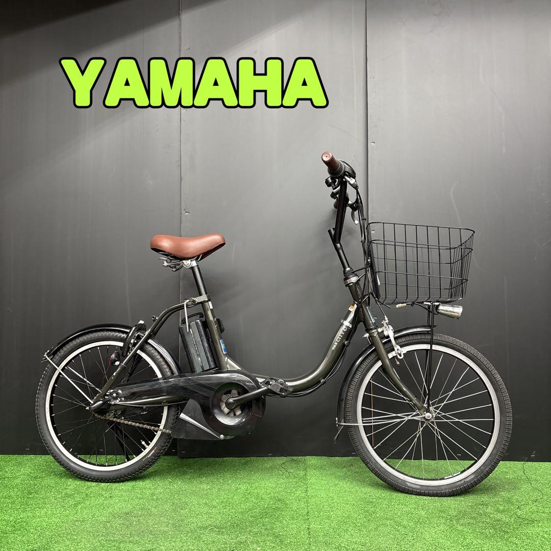 電動自転車 YAMAHA PAS CITY C カーキ　48