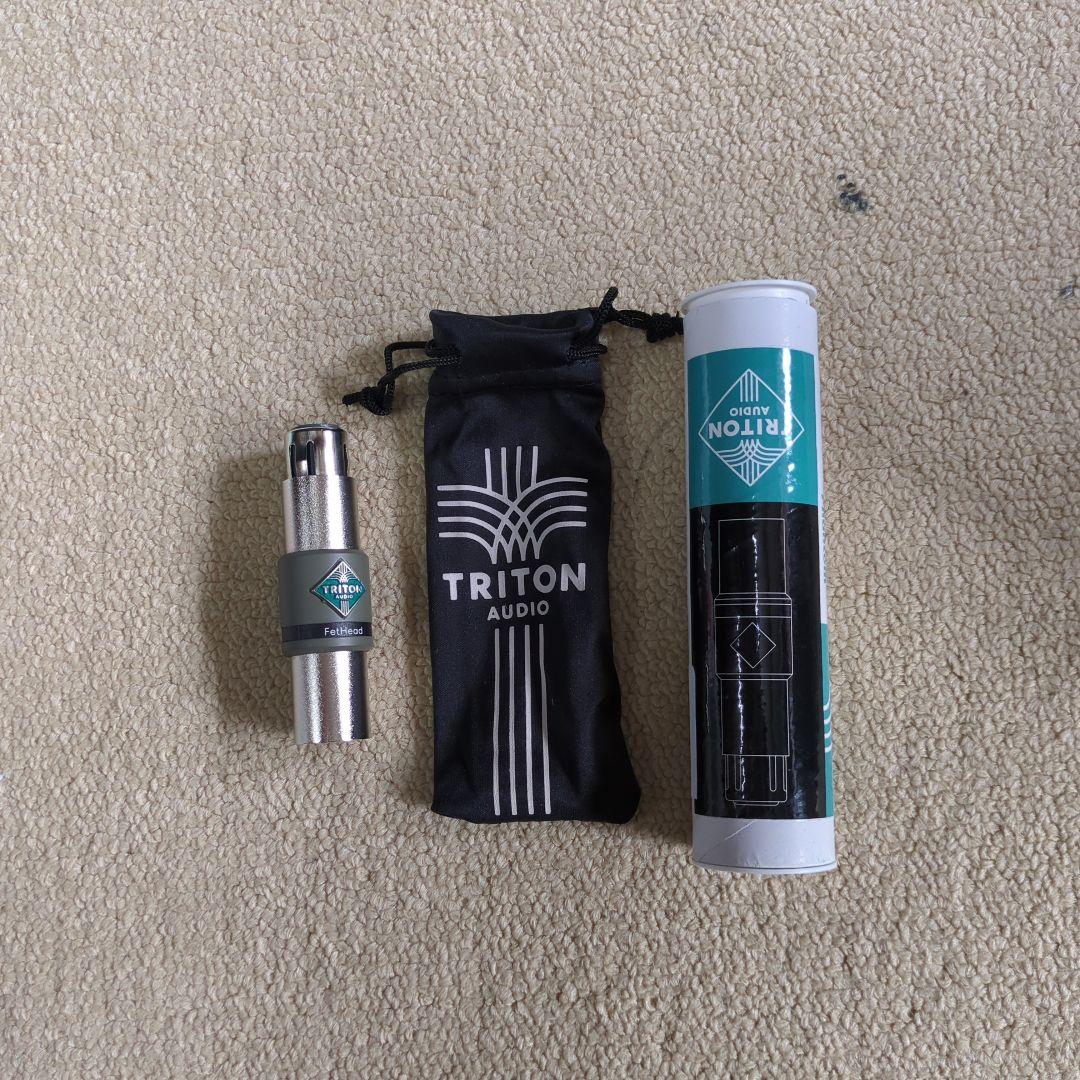 TRITON AUDIO マイクプリアンプ(ダイナミックマイク) 専用ポーチ付き TRITON AUDIO / FetHeadを試す！ ダイナミック・マイクのゲインを
