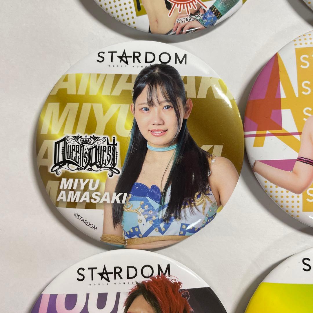 STARDOM くじ 女子プロレス 缶バッジ 16種まとめ売り - メルカリ