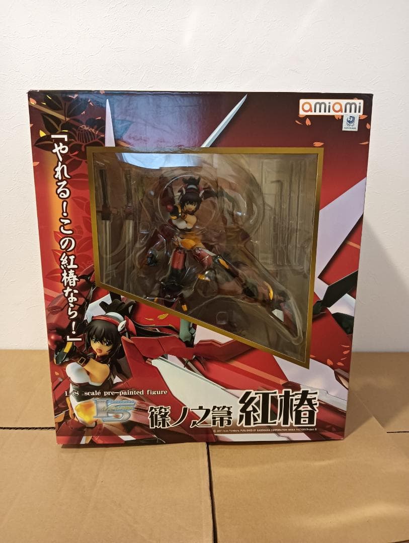 【新品未開封】IS インフィニット・ストラトス 篠ノ之箒 紅椿 フィギュア
