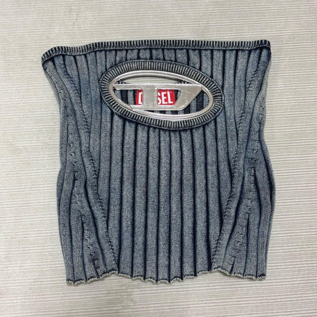 DIESEL M-Clarksville チューブトップ 赤タグ レッドタグ セール】レディース ニット M-CLARKSVILLE-A（チューブトップ