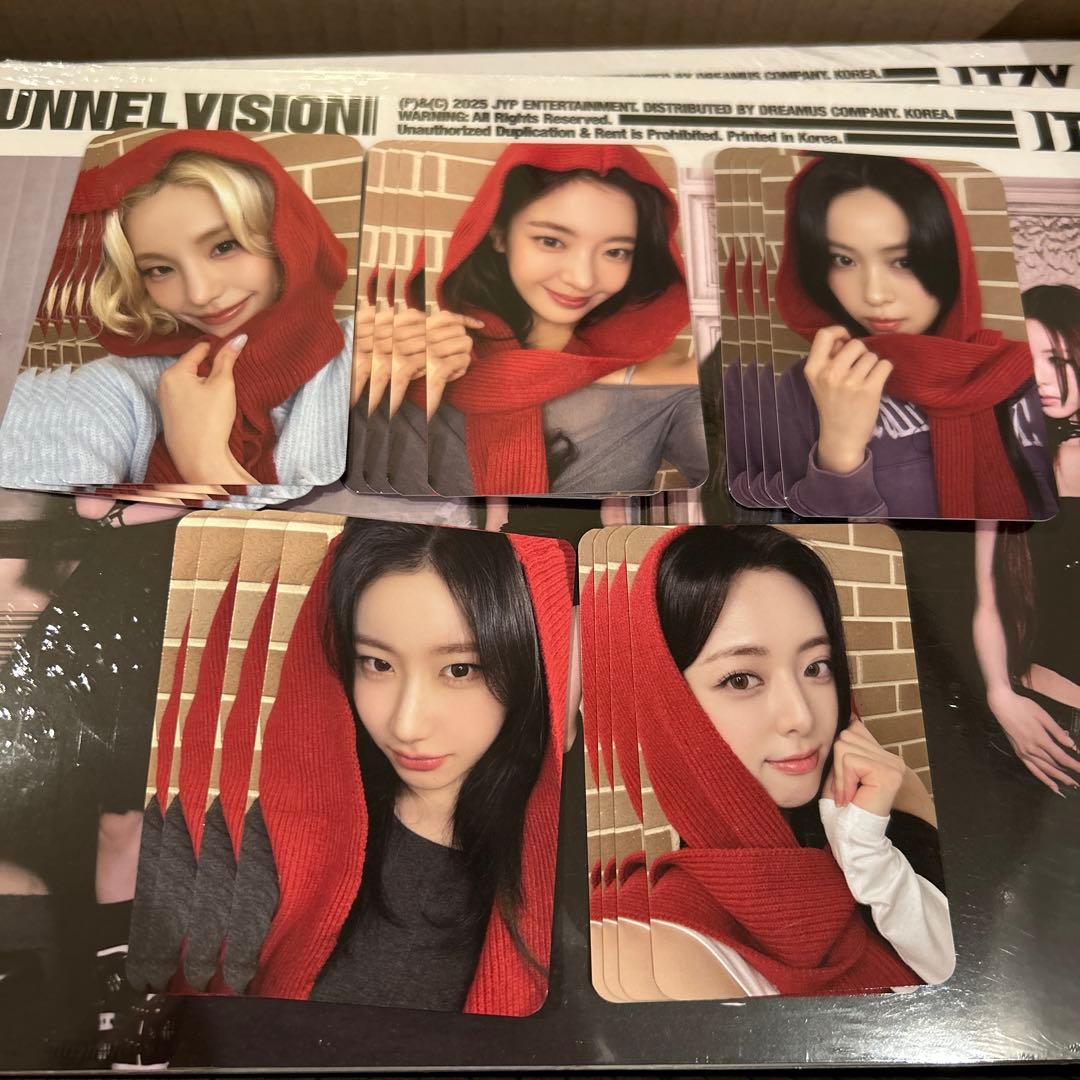 ITZY tunnel vision アルバム トレカ - メルカリ