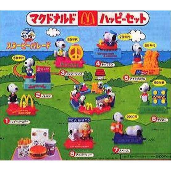 ☆未開封 スヌーピー誕生50周年 ハッピーセットフィギュア