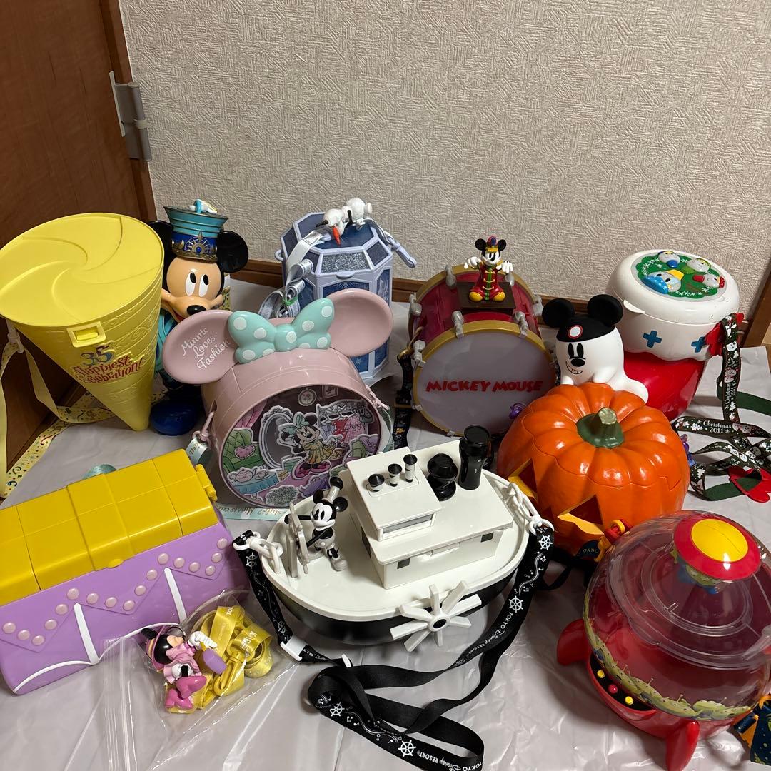 新品　美品　ディズニー　ポップコーンバケット　10個　ミッキー ミニー　リゾート