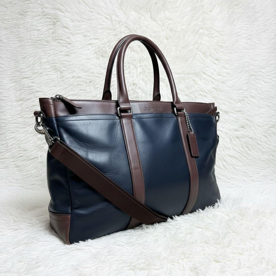 COACH コーチ メトロポリタン ビジネスバッグ ショルダーバッグ レザー COACH（コーチ） ビジネスバッグ メトロポリタン ワークバッグ メンズ