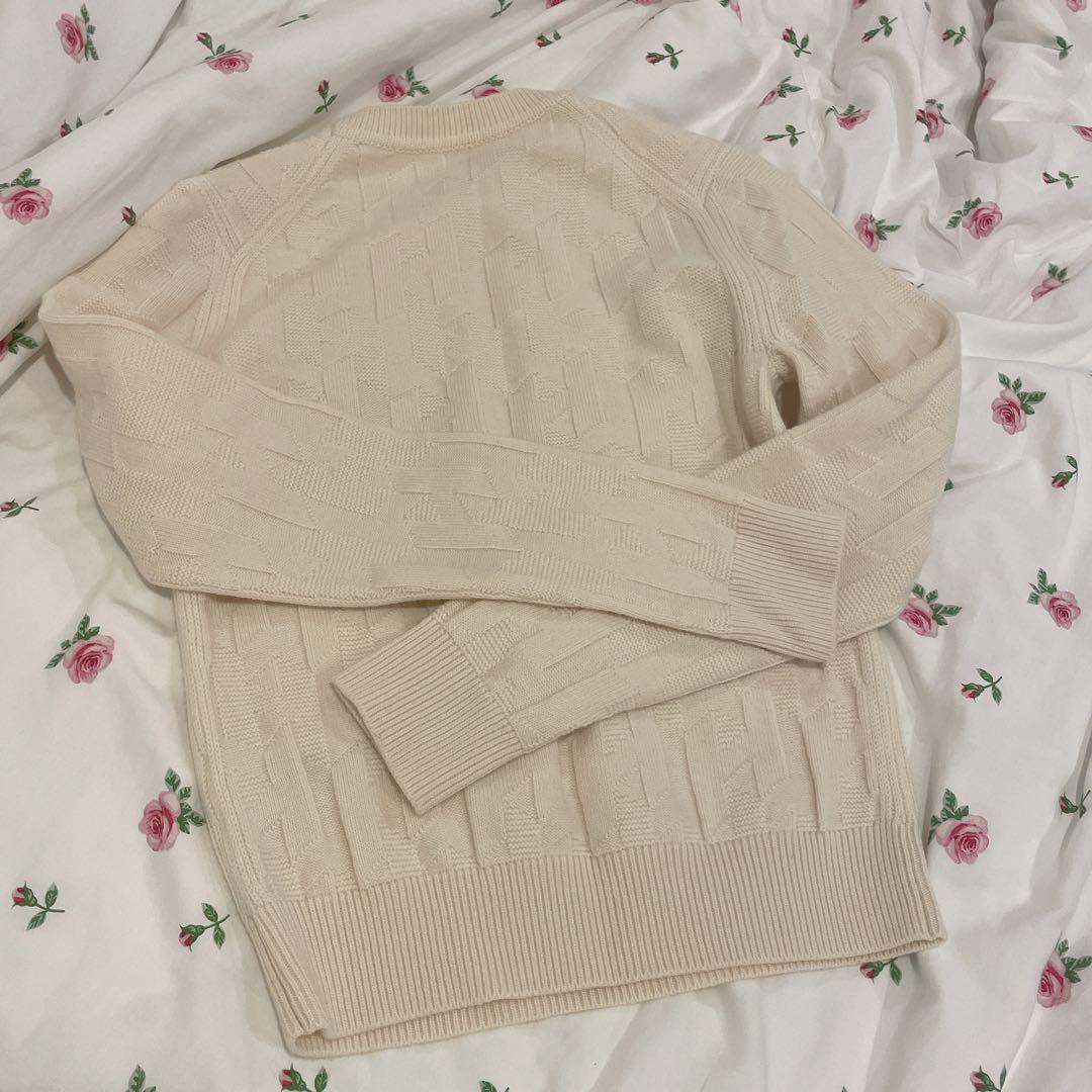 【美品】HERMES セーター 《H》モチーフ ニット
