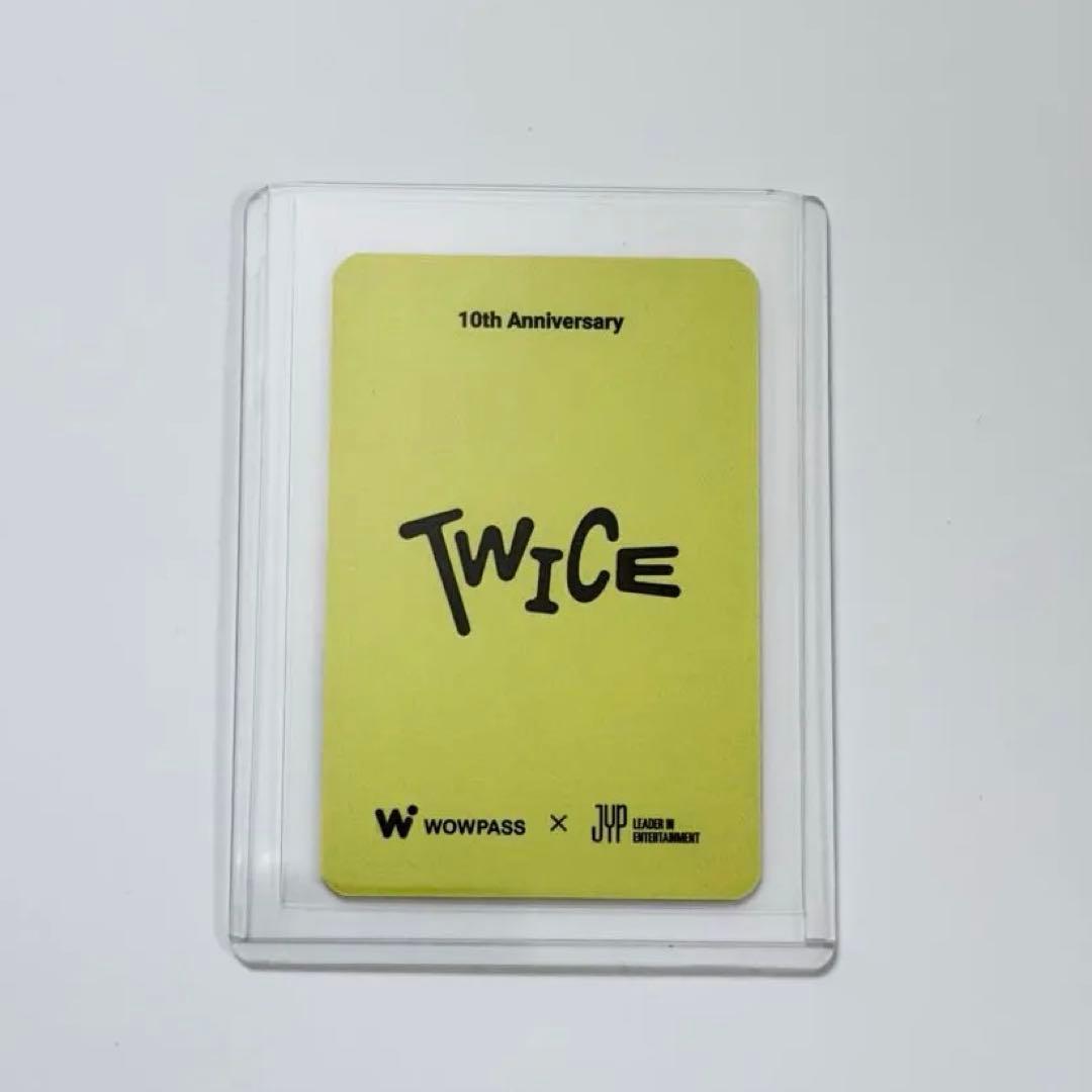 新品未使用】TWICE サナ WOWPASS 10周年 トレカ 特典 公式 - メルカリ