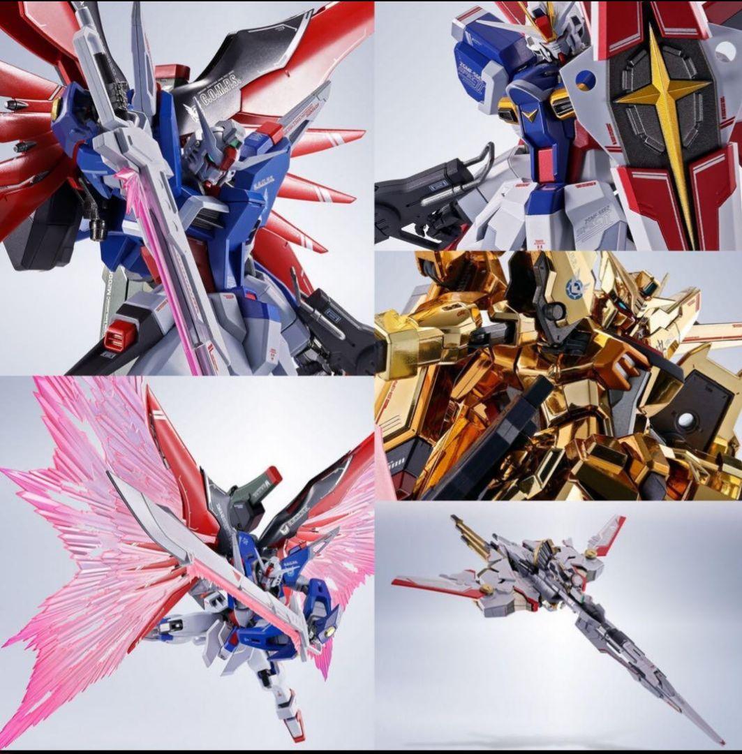 メタルロボット魂 デスティニー３点セット＆アカツキ＆インパルス【シードフリーダム