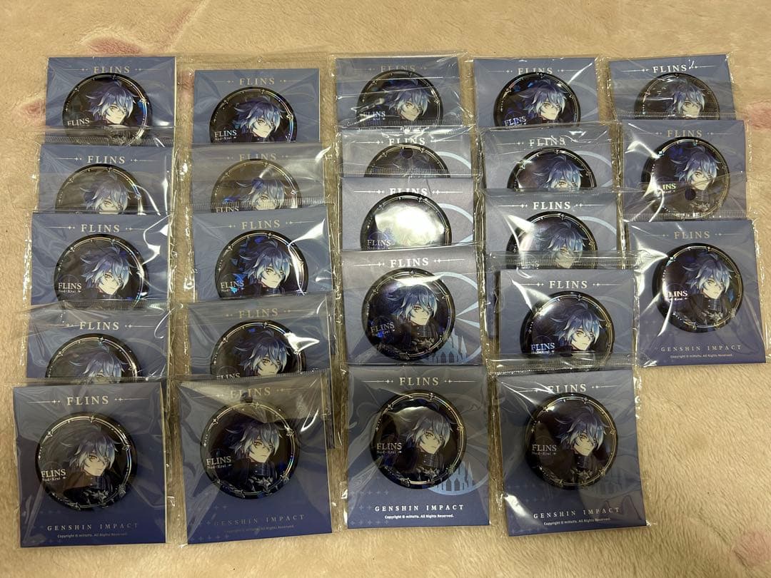 原神　缶バッジ 　フリンズ 23点 原神 月明りの道しるべ 缶バッジ - HAKUTEA