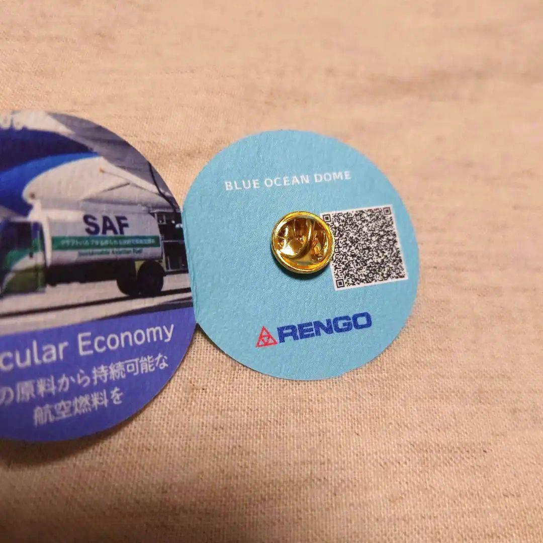 大阪万博 EXPO 2025 ブルーオーシャンドーム パビリオン ピンバッチ